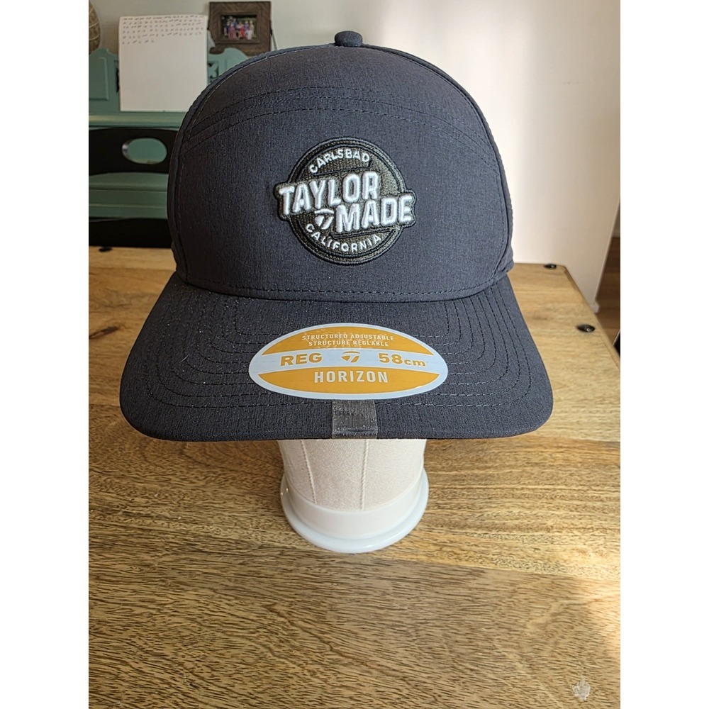 Taylor Made Gray Carlsbad Golf Snapback - New 58cm